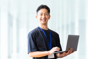 年収アップした男性